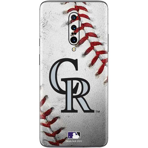MLB Colorado Rockies Game Ball OnePlus 7 Pro Skin