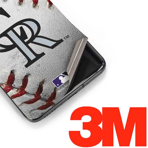 MLB Colorado Rockies Game Ball OnePlus 7 Pro Skin