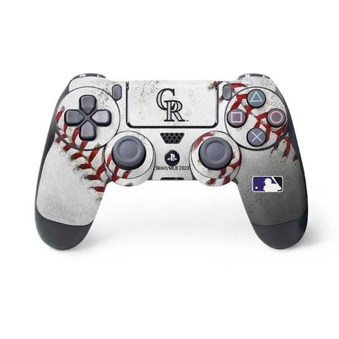 MLB Colorado Rockies Game Ball PS4 Controller Skin