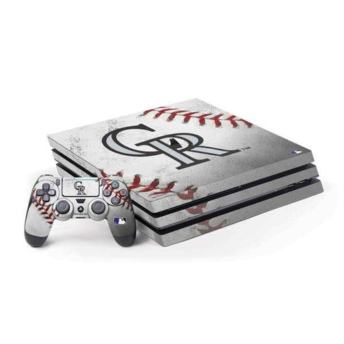 MLB Colorado Rockies Game Ball PS4 Pro Bundle Skin