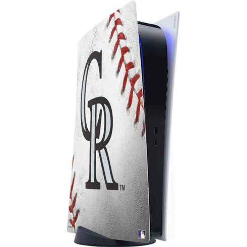MLB Colorado Rockies Game Ball PS5 Digital Edition Console Skin