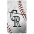 MLB Colorado Rockies Game Ball PS5 Slim Disk Console Skin