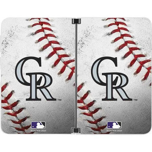 MLB Colorado Rockies Game Ball Surface Duo Skin