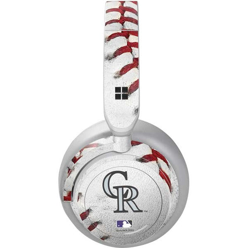 MLB Colorado Rockies Game Ball Surface Headphones Skin