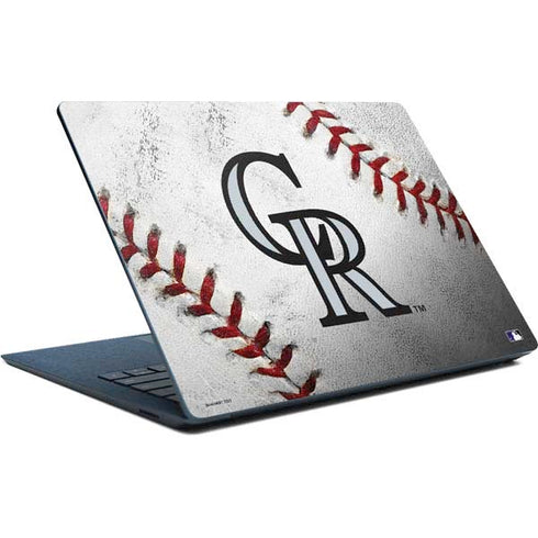 MLB Colorado Rockies Game Ball Surface Laptop Skin