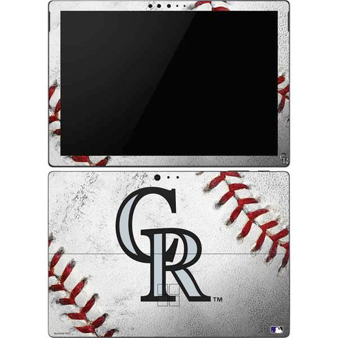 MLB Colorado Rockies Game Ball Surface Pro 6 Skin