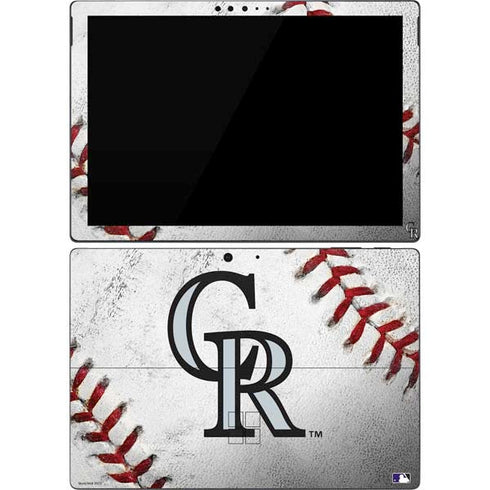 MLB Colorado Rockies Game Ball Surface Pro 7 Skin