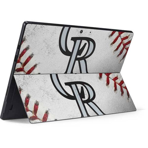 MLB Colorado Rockies Game Ball Surface Pro 7 Skin
