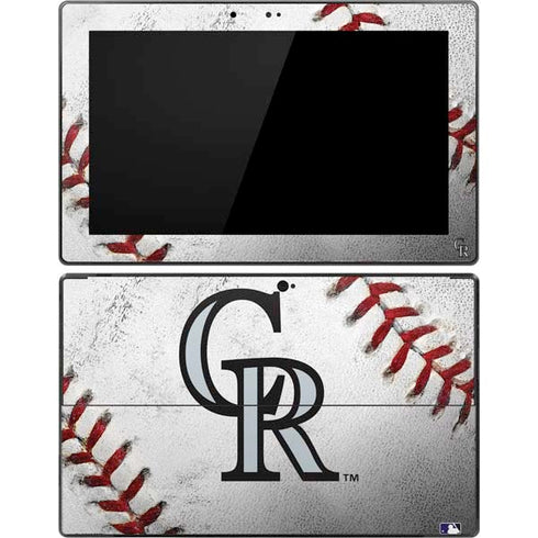 MLB Colorado Rockies Game Ball Surface Pro Tablet Skin