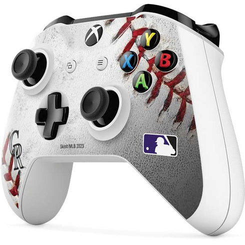 MLB Colorado Rockies Game Ball Xbox One S All-Digital Edition Bundle Skin