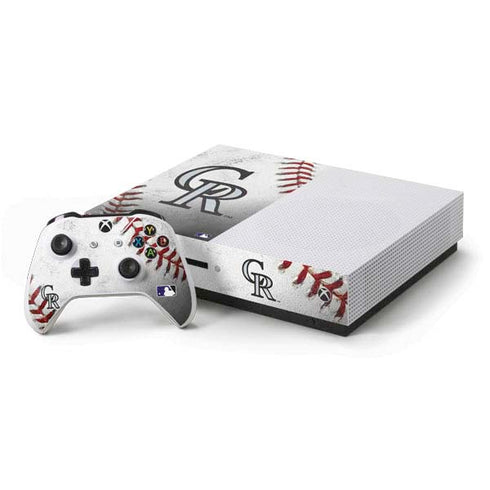MLB Colorado Rockies Game Ball Xbox One Skins