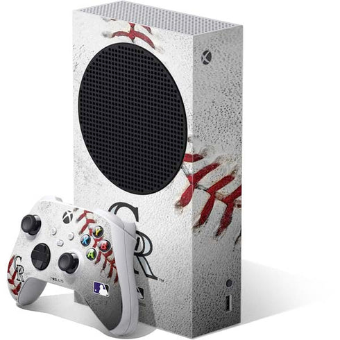 MLB Colorado Rockies Game Ball Xbox Series S Bundle Skin
