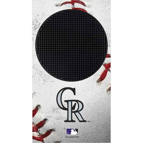 MLB Colorado Rockies Game Ball Xbox Series S Skins