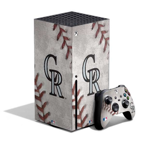 MLB Colorado Rockies Game Ball Xbox Series X Bundle Skin