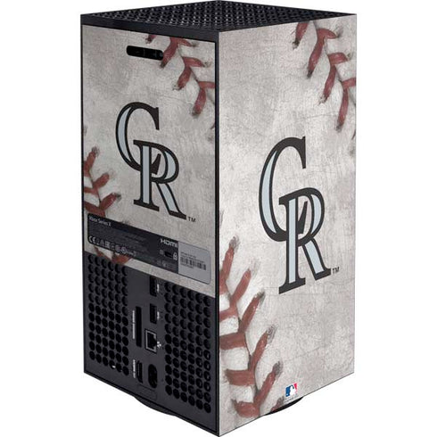 MLB Colorado Rockies Game Ball Xbox Series X Bundle Skin