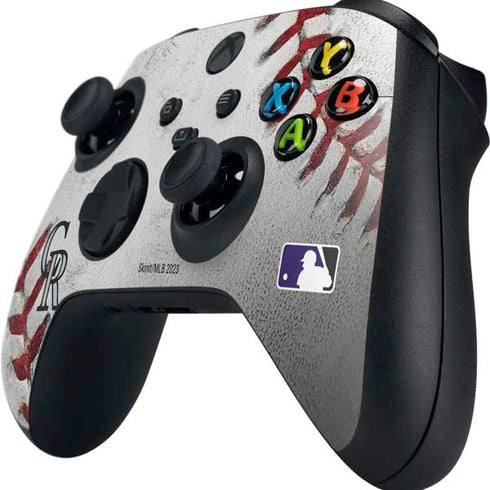 MLB Colorado Rockies Game Ball Xbox Series X Controller Skin