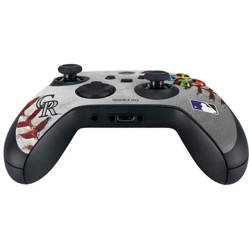 MLB Colorado Rockies Game Ball Xbox Series X Controller Skin