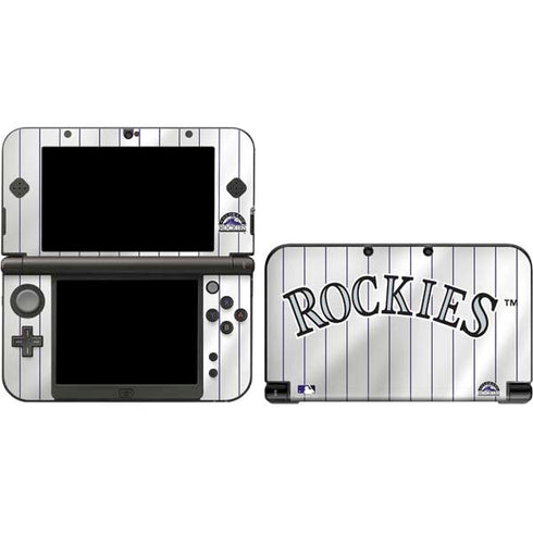 MLB Colorado Rockies Home Jersey 3DS XL 2015 Skin