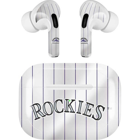 MLB Colorado Rockies Home Jersey AirPods Pro 2nd Gen Skin
