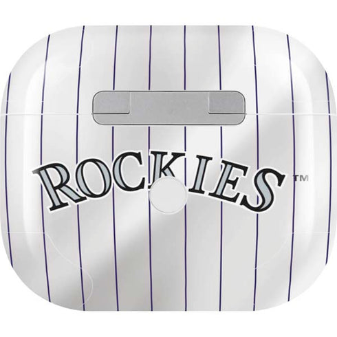 MLB Colorado Rockies Home Jersey Apple AirPods (3rd Gen 2021) Skin