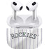 MLB Colorado Rockies Home Jersey Apple AirPods (3rd Gen 2021) Skin