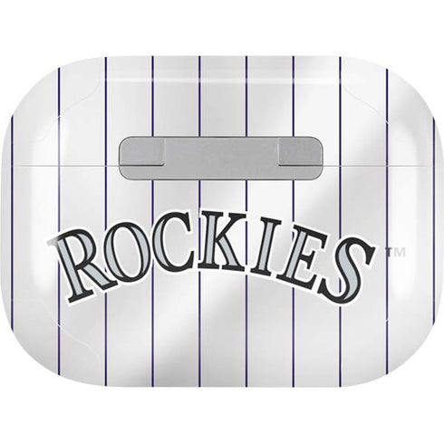 MLB Colorado Rockies Home Jersey Apple AirPods Pro Skin