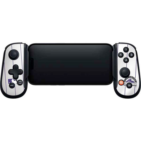 MLB Colorado Rockies Home Jersey Backbone One for iPhone Game Controller Skin