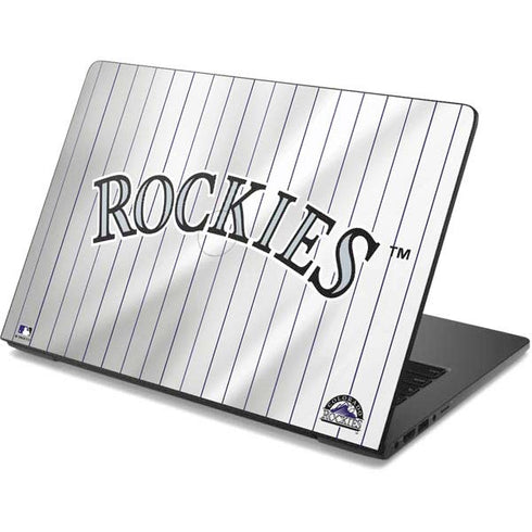 MLB Colorado Rockies Home Jersey Dell Chromebook Skin