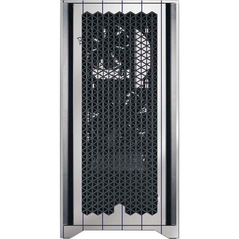 MLB Colorado Rockies Home Jersey Corsair 4000D Tempered Glass Mid-Tower ATX Case Skin