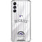 MLB Colorado Rockies Home Jersey Galaxy A15 5G Clear Case