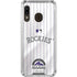 MLB Colorado Rockies Home Jersey Galaxy A30 Clear Case