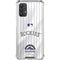MLB Colorado Rockies Home Jersey Galaxy A32 5G Clear Case