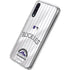 MLB Colorado Rockies Home Jersey Galaxy A50 Clear Case