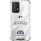 MLB Colorado Rockies Home Jersey Galaxy A52 5G Clear Case