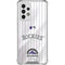 MLB Colorado Rockies Home Jersey Galaxy A53 5G Clear Case