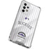 MLB Colorado Rockies Home Jersey Galaxy A53 5G Clear Case