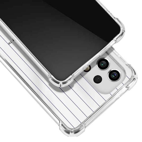 MLB Colorado Rockies Home Jersey Galaxy A53 5G Clear Case