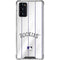 MLB Colorado Rockies Home Jersey Galaxy Note20 5G Clear Case