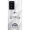 MLB Colorado Rockies Home Jersey Galaxy Note20 Ultra 5G Lite Case