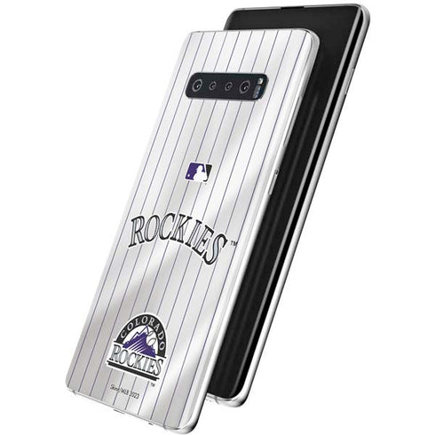 MLB Colorado Rockies Home Jersey Galaxy S10 Skin