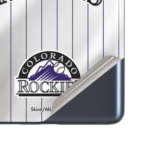 MLB Colorado Rockies Home Jersey Galaxy S20 Fan Edition Skin