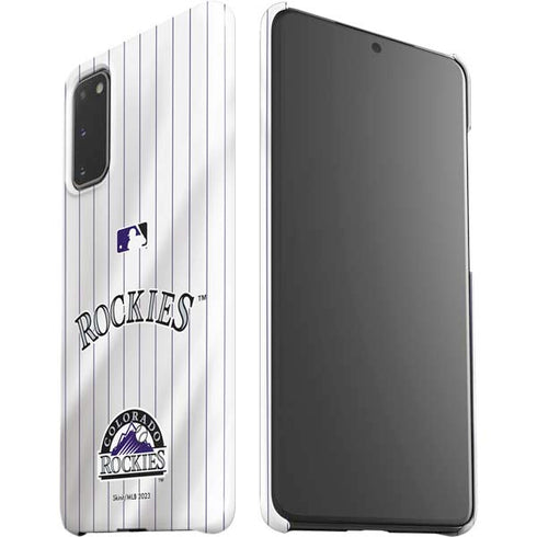 MLB Colorado Rockies Home Jersey Galaxy S20 Lite Case