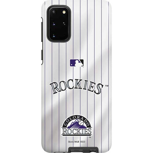 MLB Colorado Rockies Home Jersey Galaxy S20 Plus Pro Case