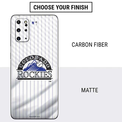 MLB Colorado Rockies Home Jersey Galaxy S20 Plus Skin