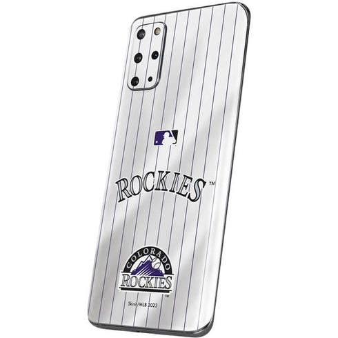 MLB Colorado Rockies Home Jersey Galaxy S20 Plus Skin