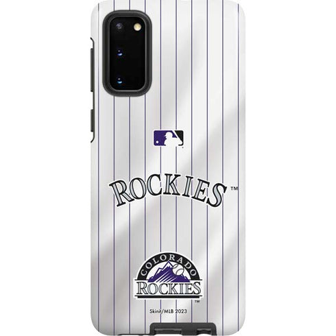 MLB Colorado Rockies Home Jersey Galaxy S20 Pro Case