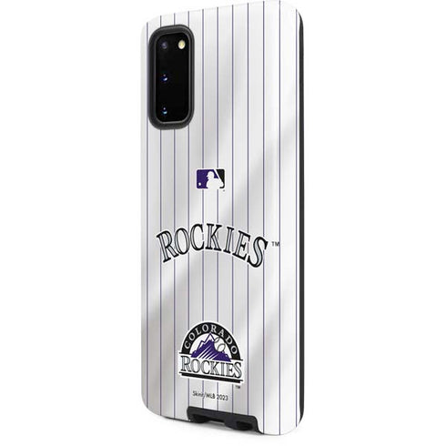 MLB Colorado Rockies Home Jersey Galaxy S20 Pro Case