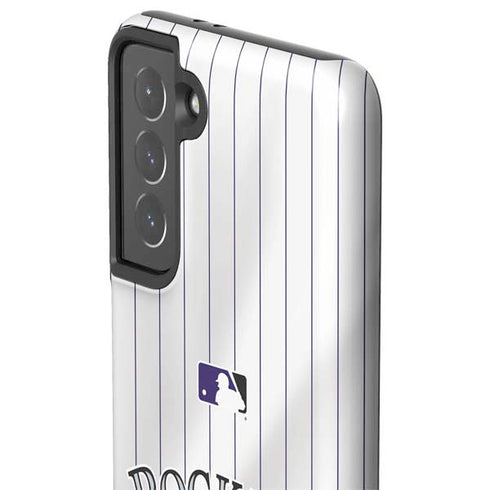 MLB Colorado Rockies Home Jersey Galaxy S21 5G Pro Case