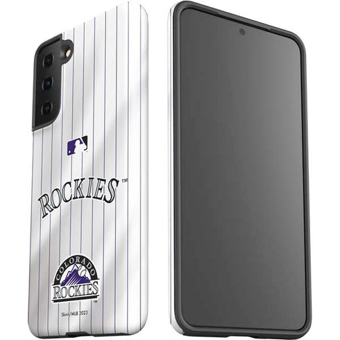 MLB Colorado Rockies Home Jersey Galaxy S21 FE Pro Case