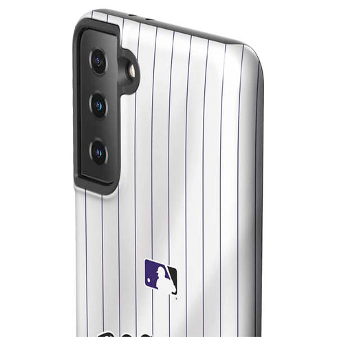 MLB Colorado Rockies Home Jersey Galaxy S21 Plus 5G Pro Case